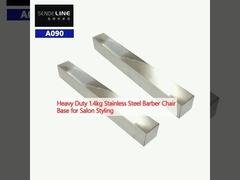 Base de cadeira de barbeiro de aço inoxidável de 1,4 kg para salão de beleza