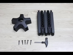 Desmontagem Foot Office Chair Base giratória 115mm Alteza BIFMA Test Embalagem individual