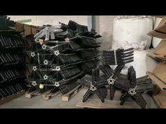 Capacidade de peso 300 libras Cadeira giratória de escritório Stand Nylon preto Five Star Foot