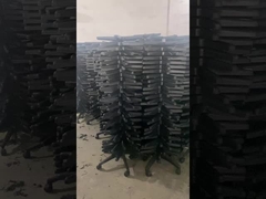 Cadeira de escritório de pé de plástico de cinco estrelas cadeira de escritório de base giratória acessórios de encosto de plástico