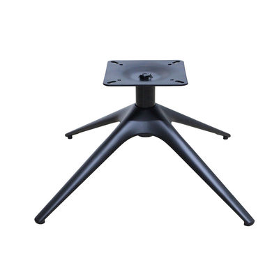Bom preço Melhore a sua postura e saúde com a cadeira de escritório de liga de alumínio ajustável ergonômica base de metal em preto on-line