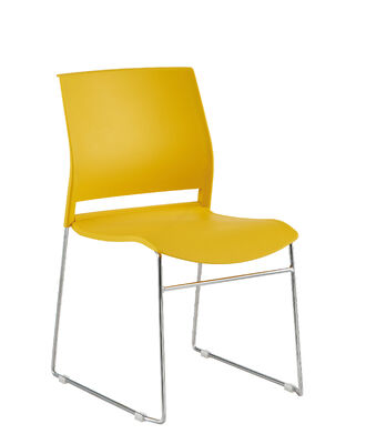 Bom preço Peso da Casca de Borracha 191kg Cadeira Moderna de Plástico com Base de Barra de Aço Sólido Leve e Empilhável para Locais de Eventos on-line