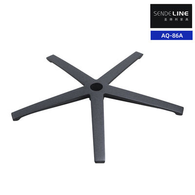 Bom preço Cadeira giratória de alumínio Base metálica com rodas on-line