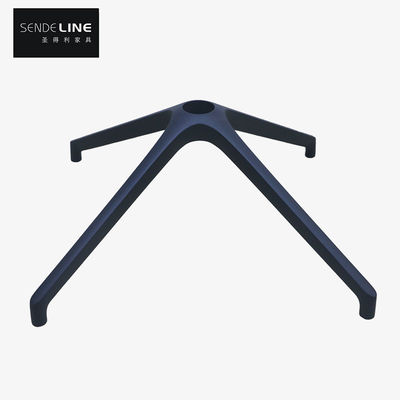 Bom preço Cadeira de escritório preto mate Base de metal Ajuste de altura Estilo moderno on-line