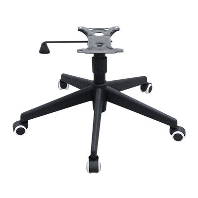 Bom preço Cadeira rolante ajustável em altura substituição da base das rodas de nylon pernas de cadeira de cinco pontas on-line