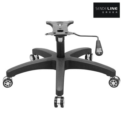 Capacidade de peso de 300 libras Cadeira de escritório Base giratória Nylon 5 Star Foot Cadeira pernas