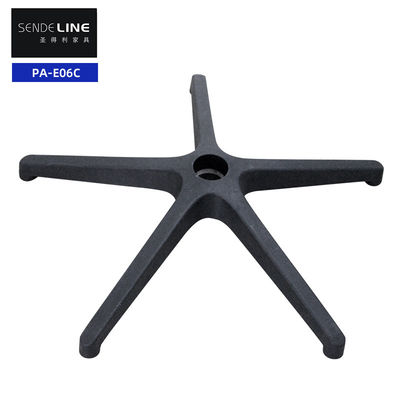 Five Claw Office Chair Base giratória com suporte lombar de nylon Five Star Foot