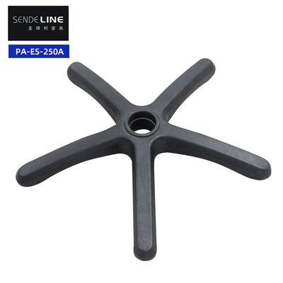 Cadeira de escritório ajustável em altura Base de nylon Base de plástico Five Star Foot Base de cadeira de escritório giratória