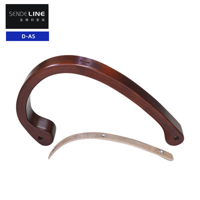 Bom preço Cadeira de madeira maciça vermelho-marrom moderna, apoio de braço, aumento de conforto e apoio on-line