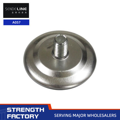 Bom preço Pés de mesa de plástico / aço inoxidável 18 mm 20 mm ajustadores de pés de mesa de rosca on-line