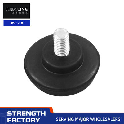 Bom preço M8 Pés de mesa ajustáveis 38 mm Diâmetro da base Cadeira giratória de escritório almofadas de pés on-line