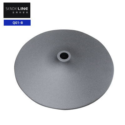 Bom preço Acessórios de banquinho de bar redondo moderno Chassis de cor prateado / preto Base do sofá da cadeira on-line