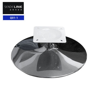 Cadeira de lazer Acessórios de banquinho de bar 360° Corno giratório Placa redonda Base giratória de cadeira