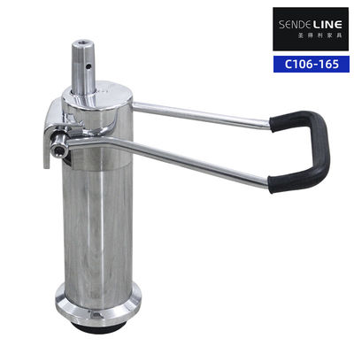 Bom preço 200kg Base de cadeira de barbeiro de bomba de óleo Cadeira de salão de cromo de ferro fundido Base hidráulica on-line