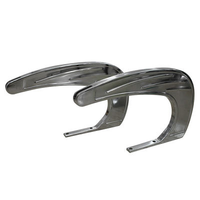 Bom preço Encosto de braço de aço inoxidável e cadeira de barbeiro Base 560 x 29 x 335 mm on-line