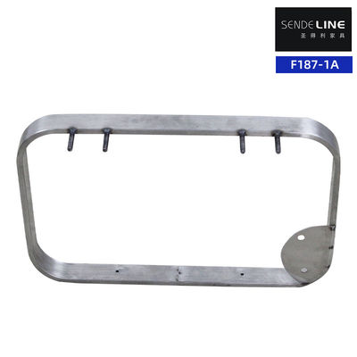 Bom preço SS201 Cadeira de Barbeiro Braços Revestimentos Cor 510×40×310mm on-line