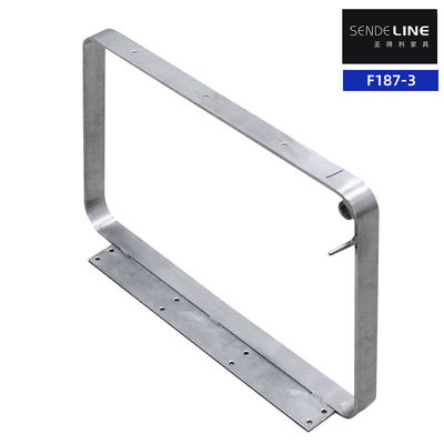 Bom preço Aço inoxidável durável 201 cadeira de barbeiro braços suave cor electroplated on-line