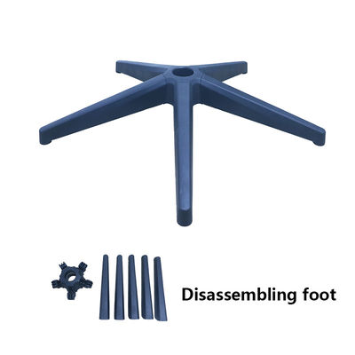 Bom preço Nova desmontagem aprovada Bifma teste cadeira giratória preto de nylon com pé removível e rodas on-line