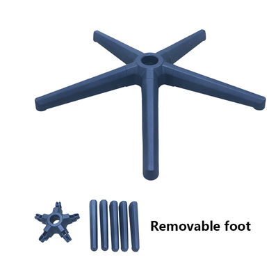 Bom preço Fabrica Desmontagem Nylon Passou Bifma Testes Cadeira de escritório base giratória modelo de pé removível preto on-line