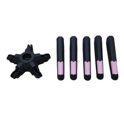 Bom preço Vendas directas de fábrica Cadeira de escritório de nylon de raio 350 mm Base giratória com pé de desmontagem on-line