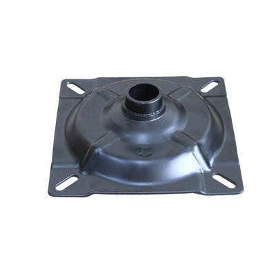 Mecanismo de cadeira de escritório rotativa de chapa de ferro preto estilo moderno com buraco de montagem de 140x140mm