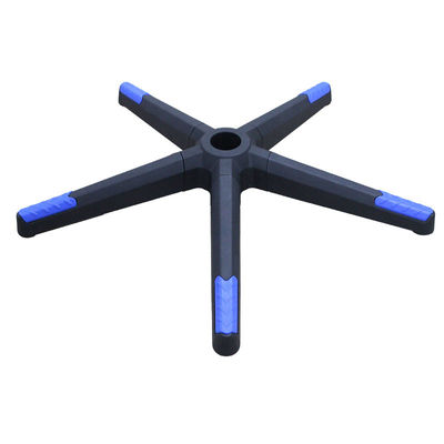 Bom preço Desmontagem Pés Base de cadeira de escritório preto Ajuste de altura 90mm Nylon pesado on-line