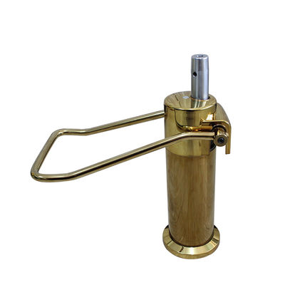 Bom preço 200 kg de resistência ao stress base de cadeira de barbeiro dourada para salão distância 151mm on-line