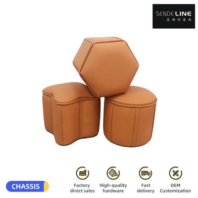 Bom preço PU Minor Stool Chair Household Commercial Custom Shape Color on-line