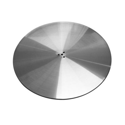 Bom preço Placa de ferro revestimento redondo de aço inoxidável Base de banquinho de bar moderno acabamento de ouro rosa para cadeira de jantar on-line