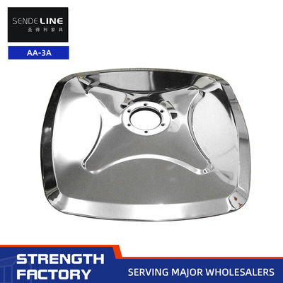 Bom preço Base de cadeira de barbeiro de estampação a frio em cor de revestimento / preto fosco on-line