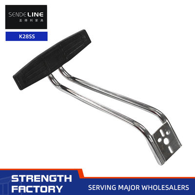 Bom preço Cadeira de barbeiro Base de óleo Bomba Pedal de pé Pedal de pé eletroplacado Corte de cabelo Acessórios de cadeira on-line