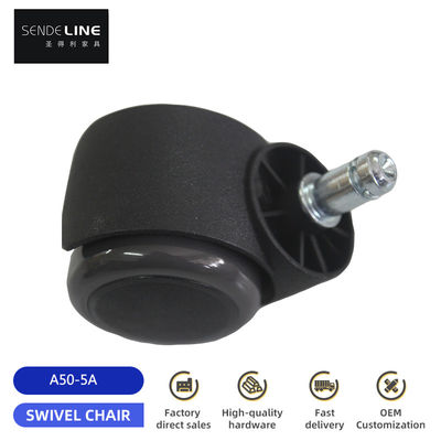 50mm Universal cadeira de escritório pole substituição com Nylon PVC Bifma teste e 50kg capacidade de carga