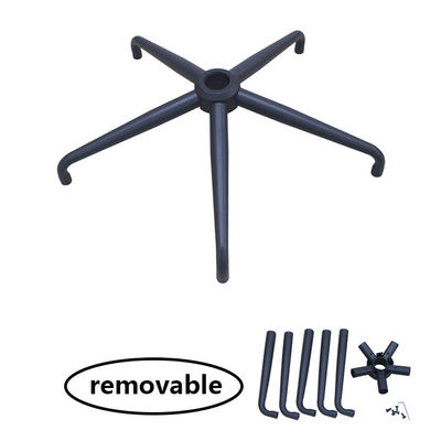 Bom preço Leve e fácil de montar Substituição de base de cadeira de escritório 1,2 mm espessura 35 mm tubo redondo 2,6 kg peso on-line