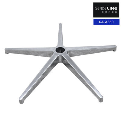 Bom preço Diâmetro 700 mm Cadeira de escritório Base metálica Cor brilhante e cor personalizável para assentos confortáveis on-line