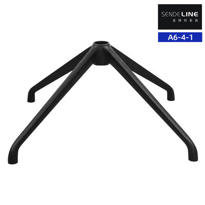 Bom preço Cadeira de escritório de liga de alumínio ergonômica Base de metal 38 mm Primavera de ar com buraco no centro 670 mm de diâmetro on-line