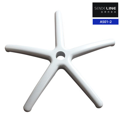 Bom preço 75 mm cadeira de escritório base de alumínio liga de cinco estrelas pernas de substituição on-line