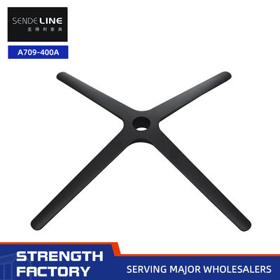 Bom preço Cadeira de escritório de base de alumínio de 800 mm preto fosco Cadeira de escritório profissional Base de metal on-line