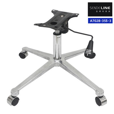 Bom preço Base de cadeira de escritório ergonômica funcional ajustável em liga de alumínio de quatro estrelas, com diâmetro de 710mm on-line