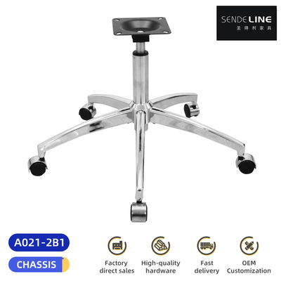 Bom preço Base para cadeira de escritório Bifma, pés de cinco estrelas eletrogalvanizados em ferro, fáceis de desmontar e montar on-line