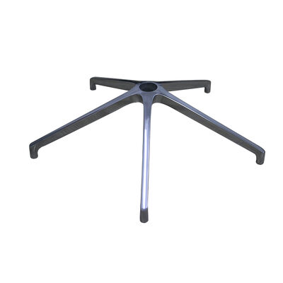 Bom preço A cadeira de escritório ergonômica ajustável de liga de alumínio de 178 milímetros de altura foi projetada com uma base de cadeira de escritório preta de 5 estrelas on-line