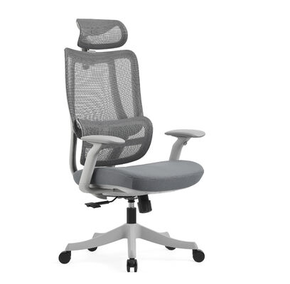 Bom preço Cadeira giratória de escritório com altura ajustável Montagem necessária Estofamento confortável Tecido respirável Ideal para longas horas de trabalho on-line