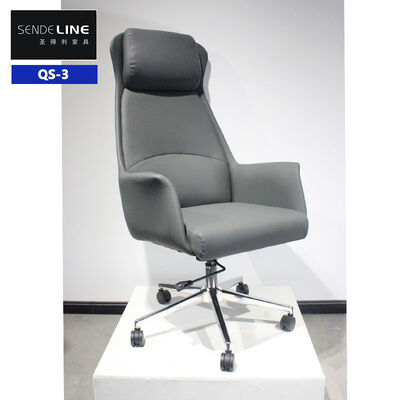 Bom preço Encosto de braço Sim Cadeira giratória de escritório Altura ajustável Assento ergonômico confortável para escritório Estação de trabalho e sala de reuniões on-line