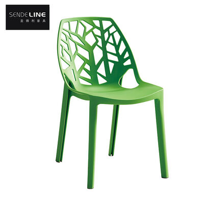 Bom preço Cadeira de Design Moderno Cadeira de Plástico Moderna para Espaços Exteriores de Hotel Resistente às Intempéries e Elegante on-line