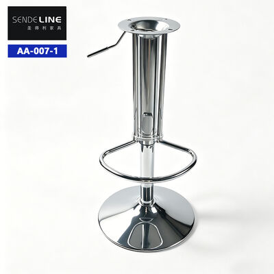 Bom preço Base de banquinho de bar com ajuste de altura de 515-775 mm, rotação de 360 ° e construção de ferro durável para locais de lazer on-line