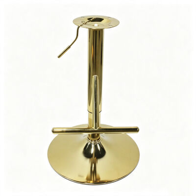 Bom preço Base de Banco de Barra com Altura Ajustável 550-750mm com Compatibilidade de Haste de Ar de Levantamento de Tubo de 50mm e Múltiplos Diâmetros de Base 500-385mm On-line